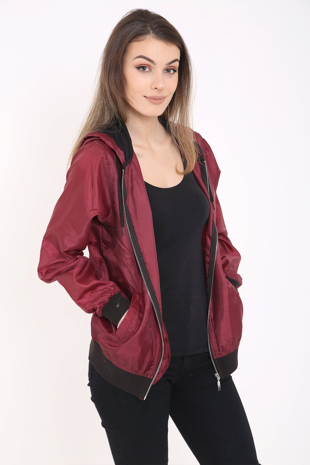 Hooded Shell Rain Jacket