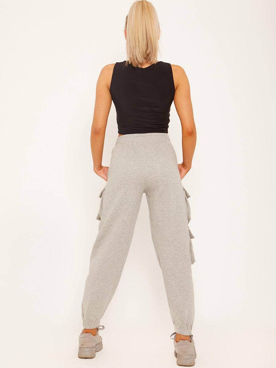 Utility Pocket Fleeced Cargo Jogger