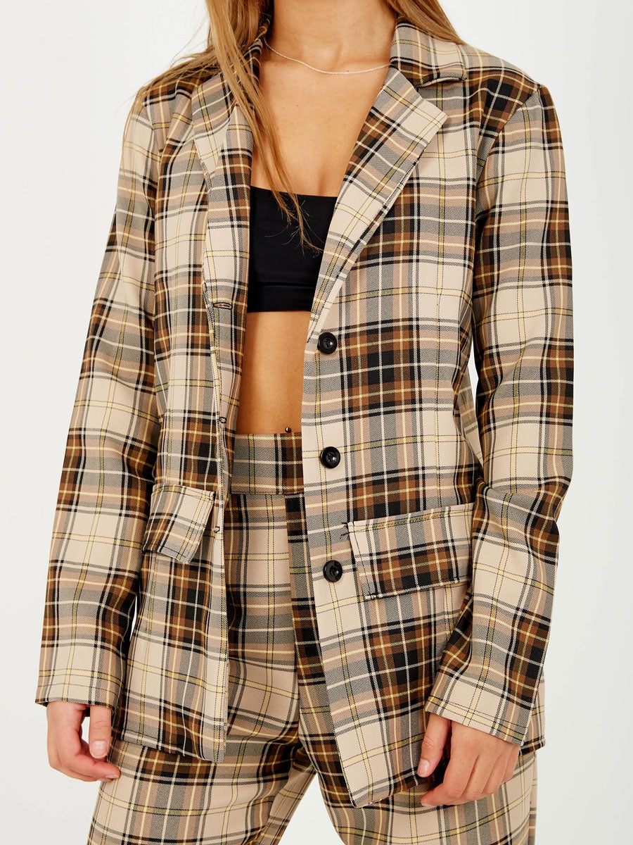 Check Blazer & Trouser Co-ord