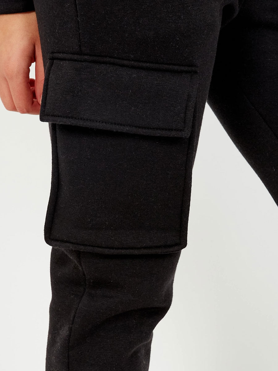 Utility Pocket Zipped Fleece Tracksuit