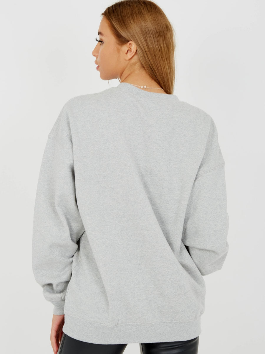 Embroidered Liberte Sweatshirt Jumper