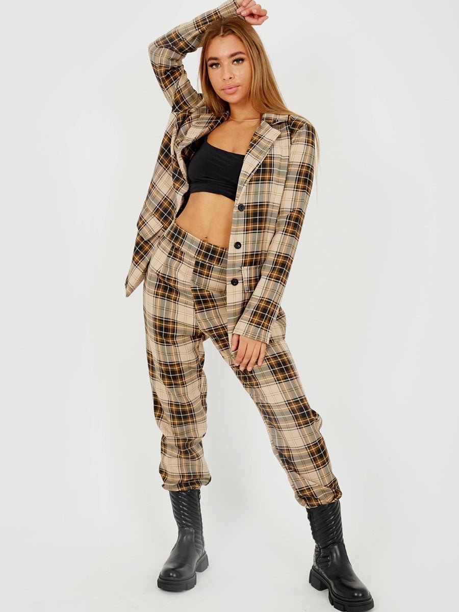 Check Blazer & Trouser Co-ord