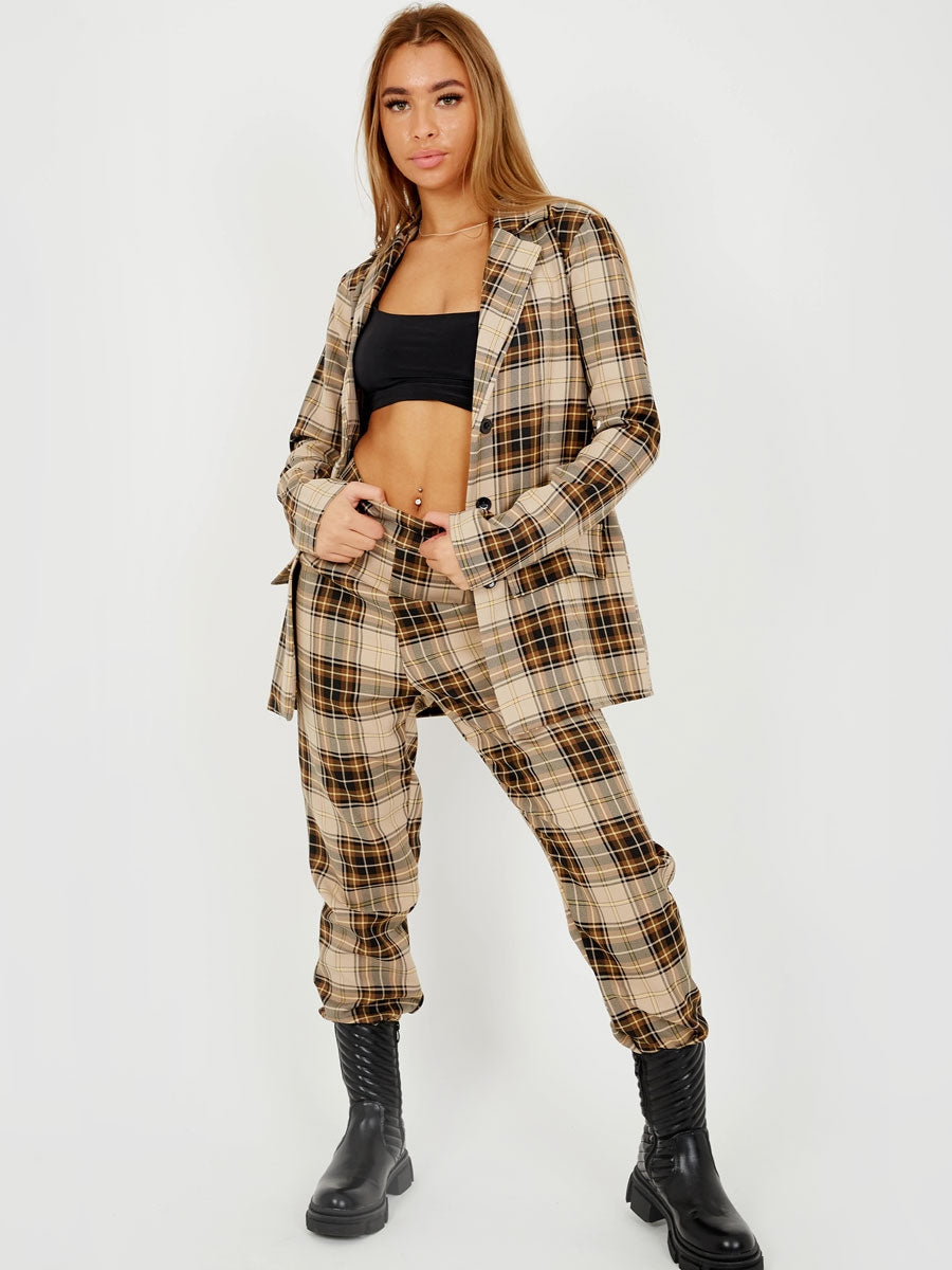 Check Blazer & Trouser Co-ord