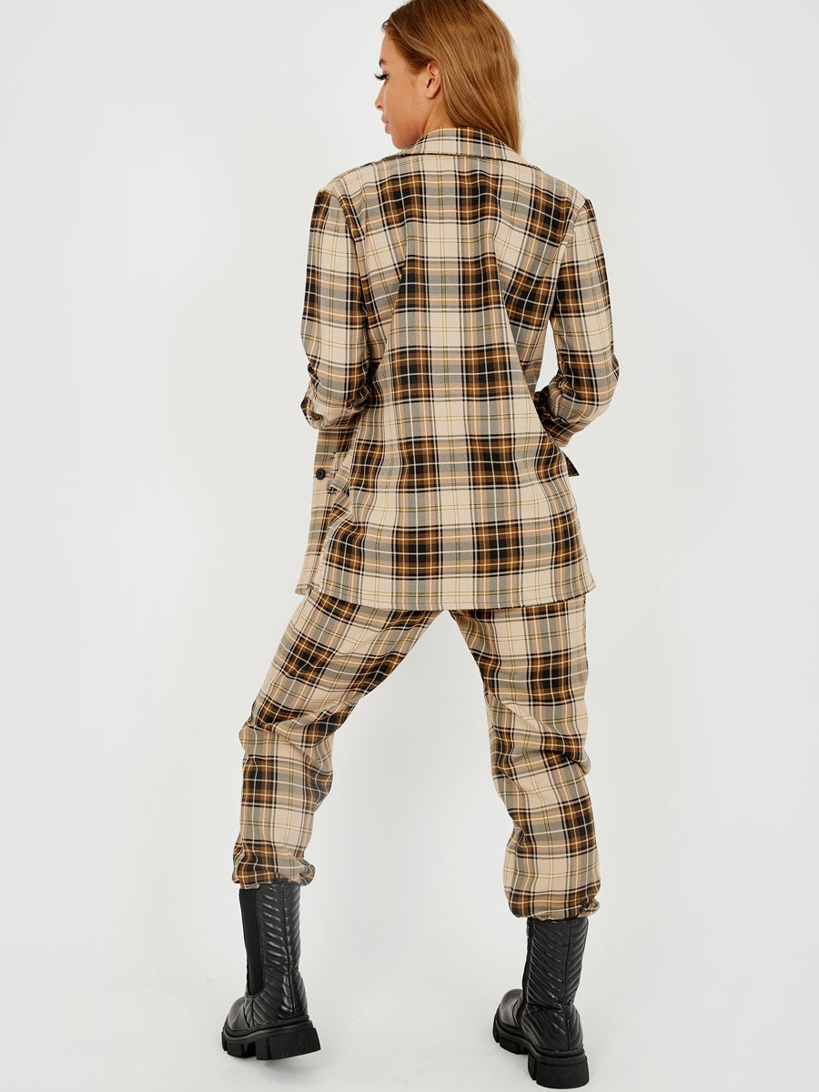 Check Blazer & Trouser Co-ord