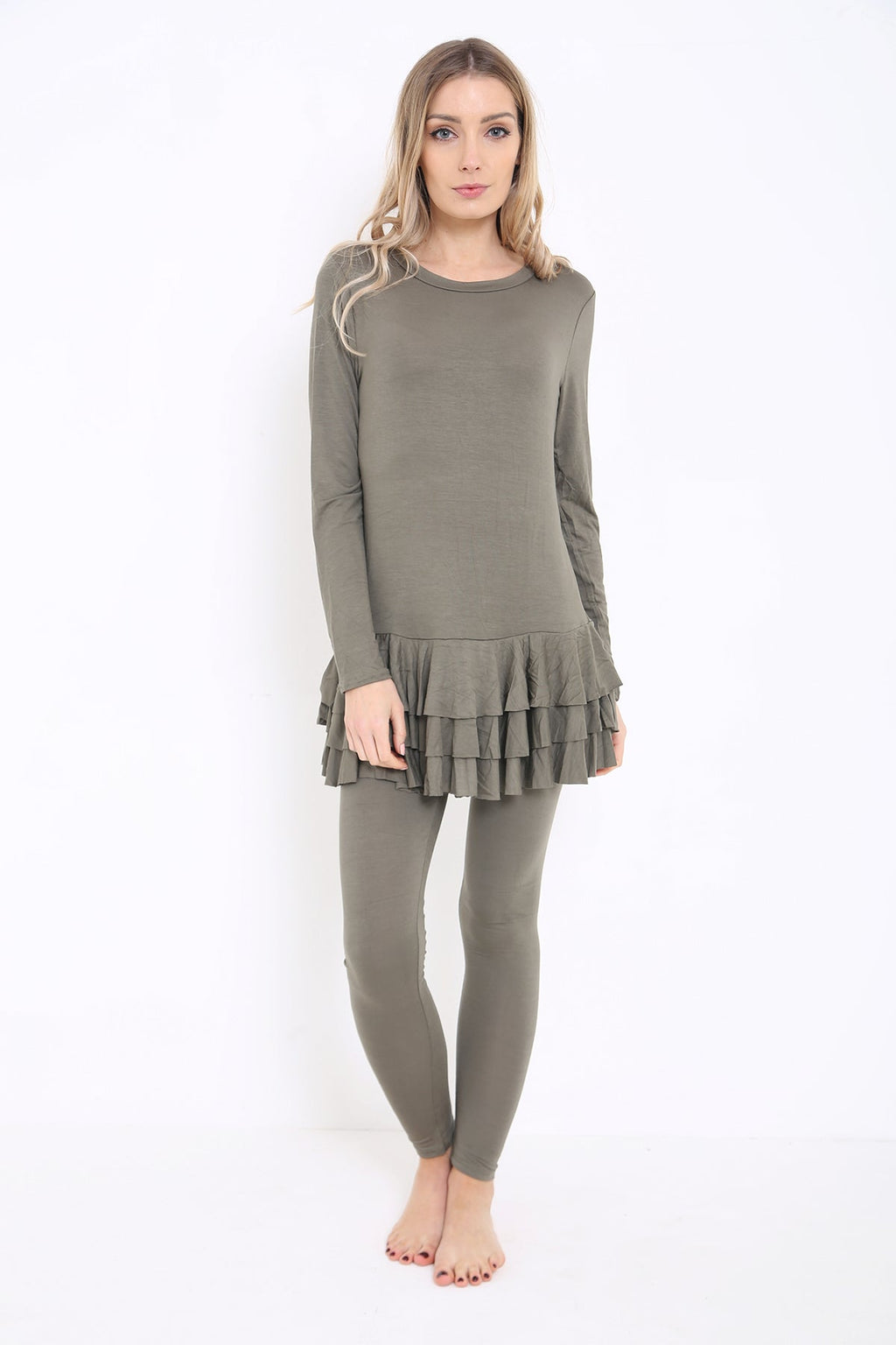 Triple Layered Frill LoungeWear Set