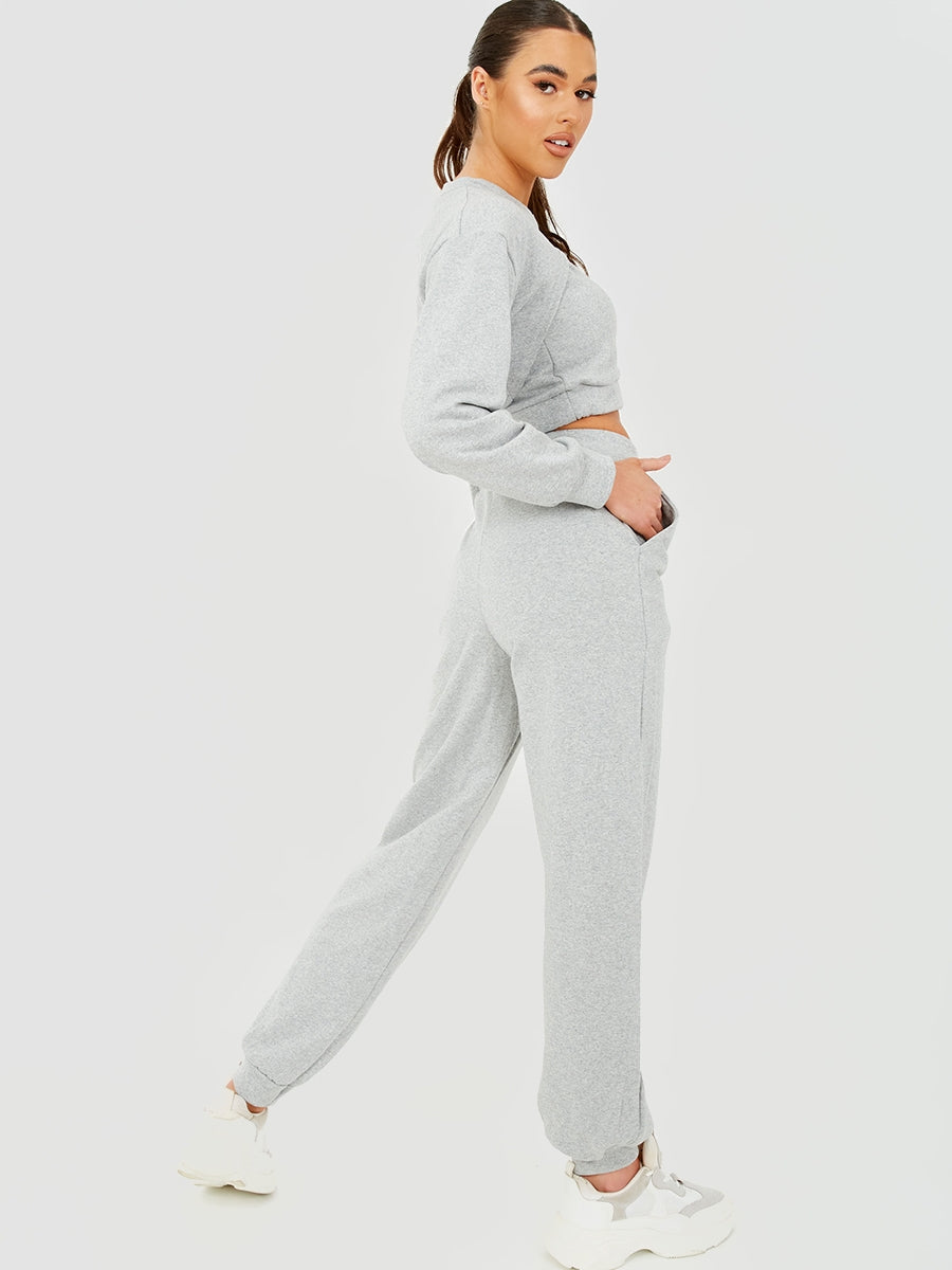 3 Piece Cut Out Crop Top Co-ord Set