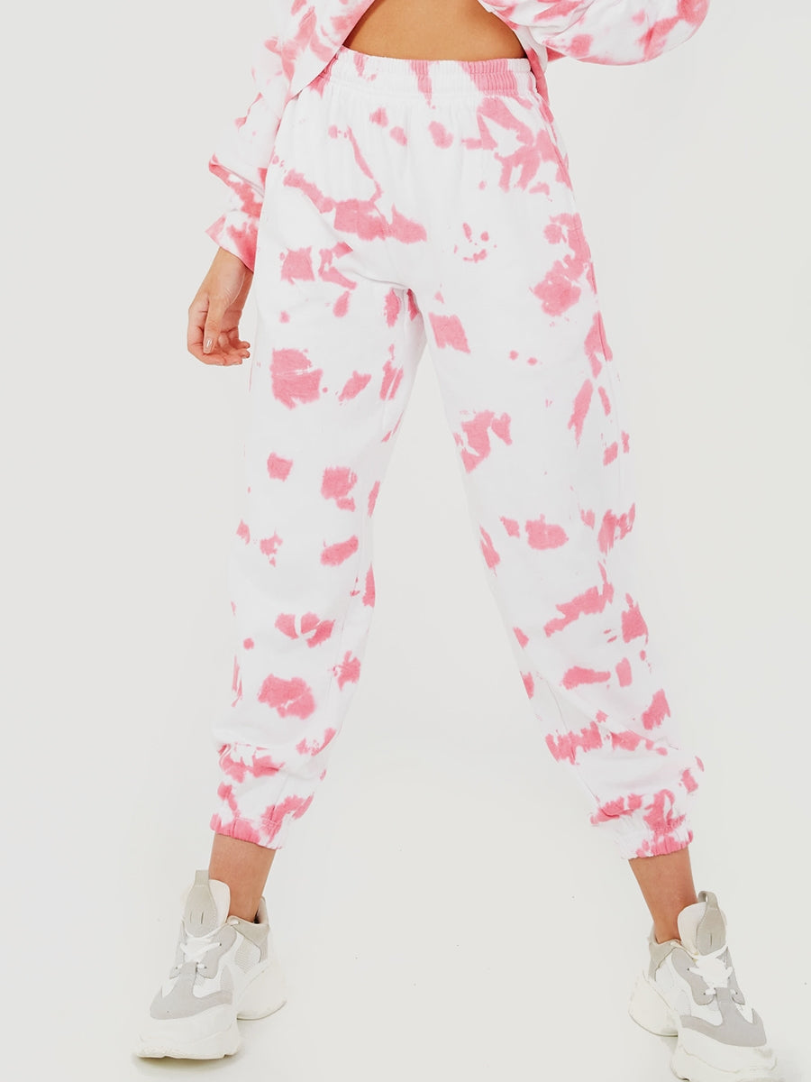 Tie-Dye Oversized Fleece Joggers