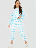 Tie-Dye Oversized Fleece Joggers