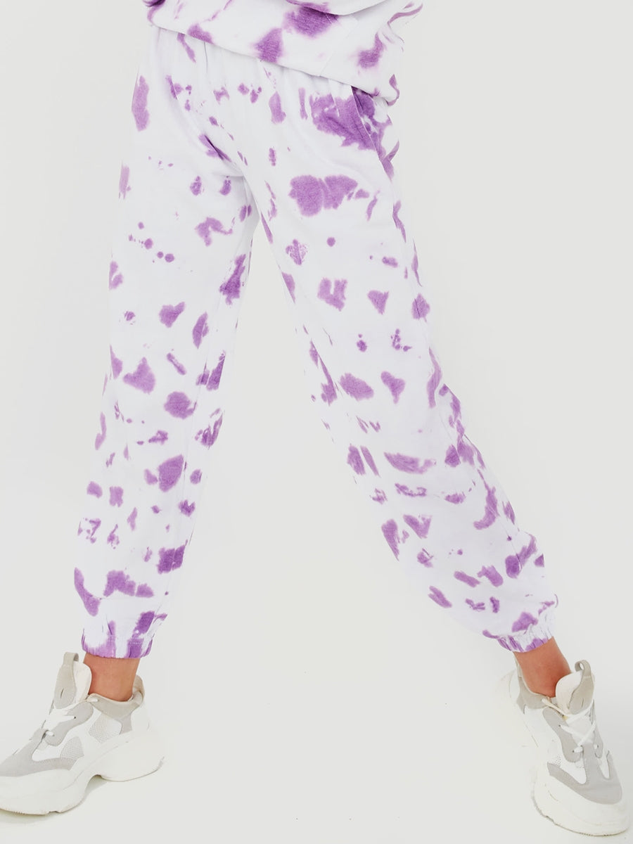 Tie-Dye Oversized Fleece Joggers