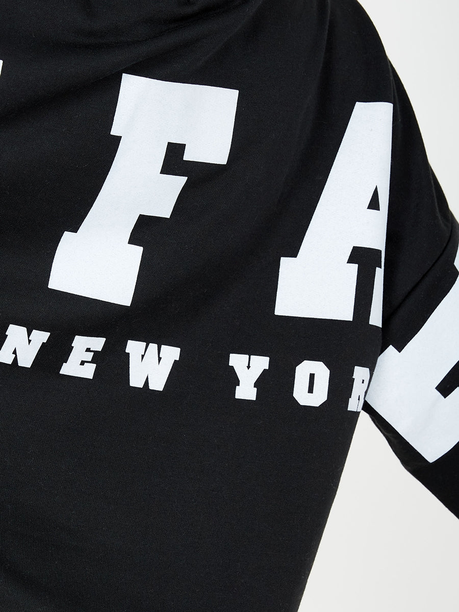 Buffalo Print Oversized Sweatshirt