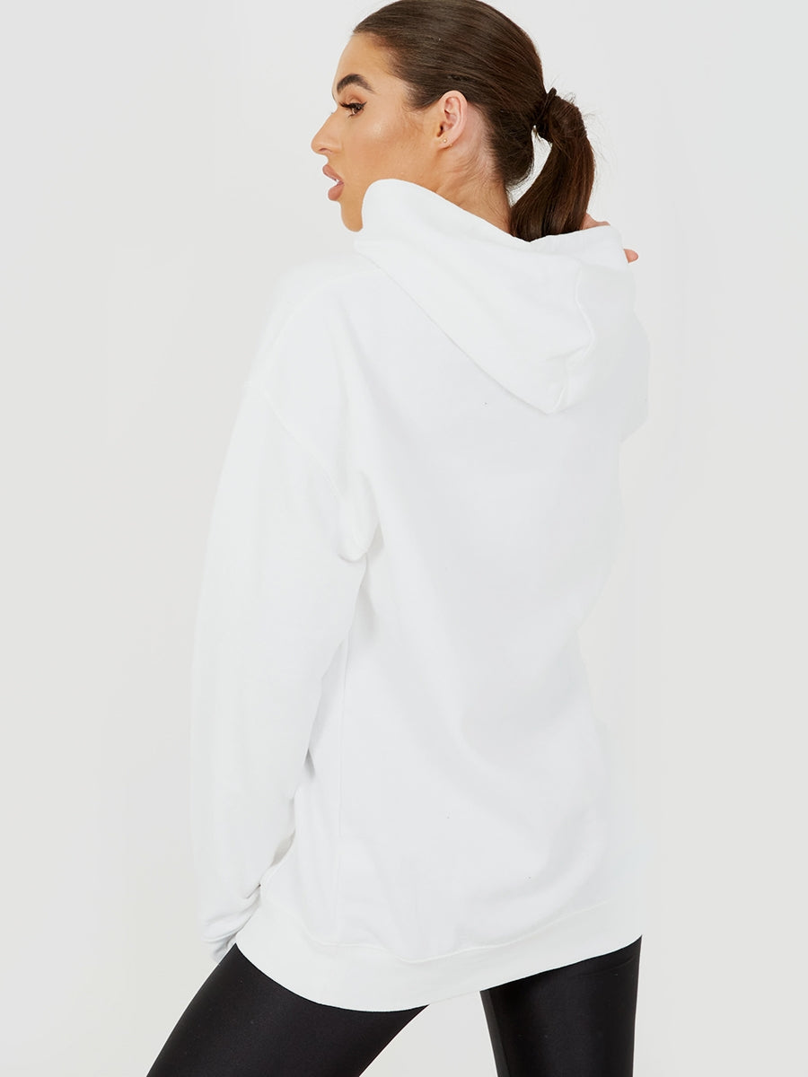 Respect All Graphic Fleeced Hoodie