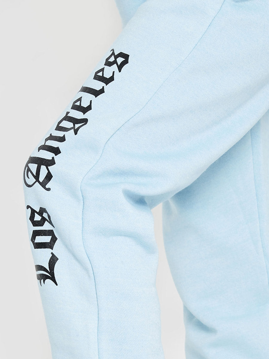 Los Angeles Cropped Hoodie & Jogger Fleece Co-ord