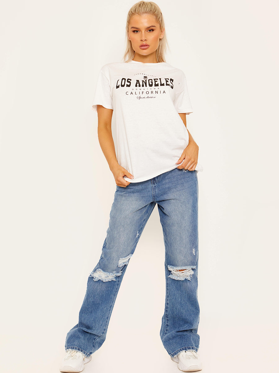 Los Angeles Graphic Print T-Shirt