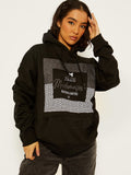 Mademoiselle Graphic Print Hoodie