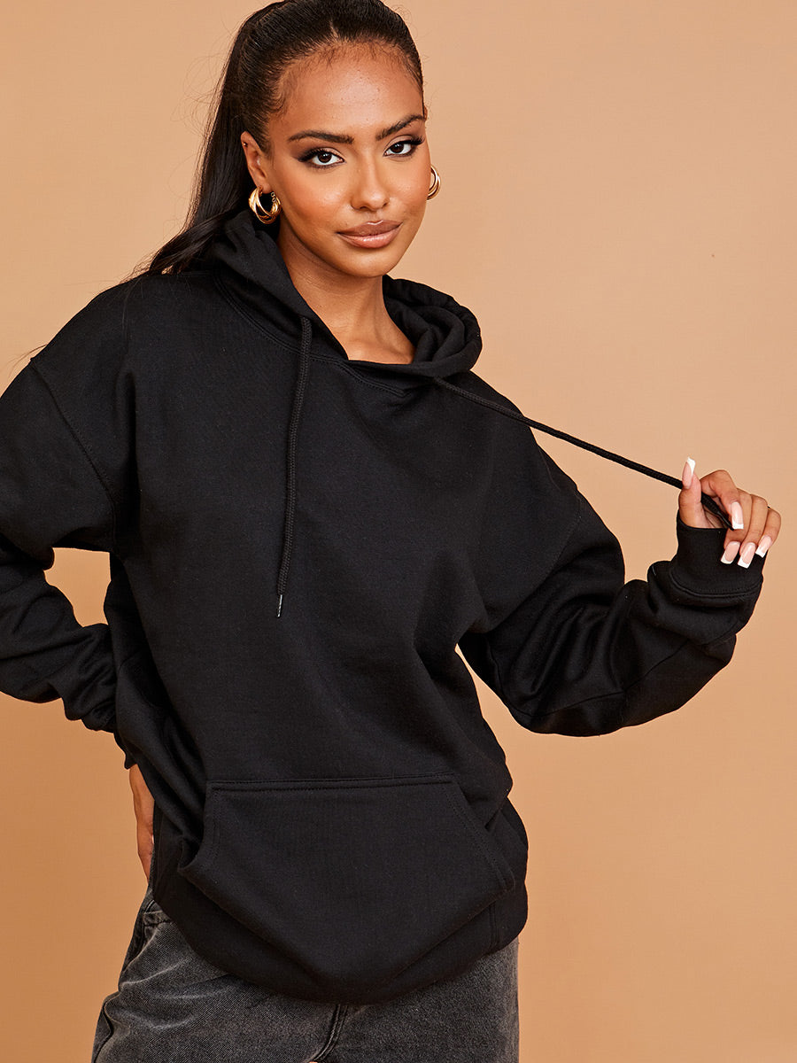 Feelings Change Graphic Print Hoodie