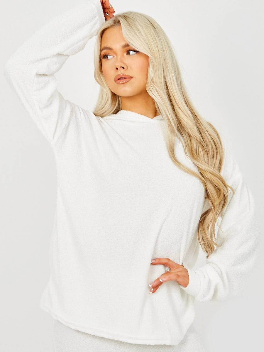 Towelling Hooded Top & Trouser Co-ord
