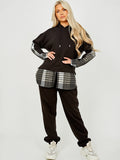 Check Detail Fleece Co-ord