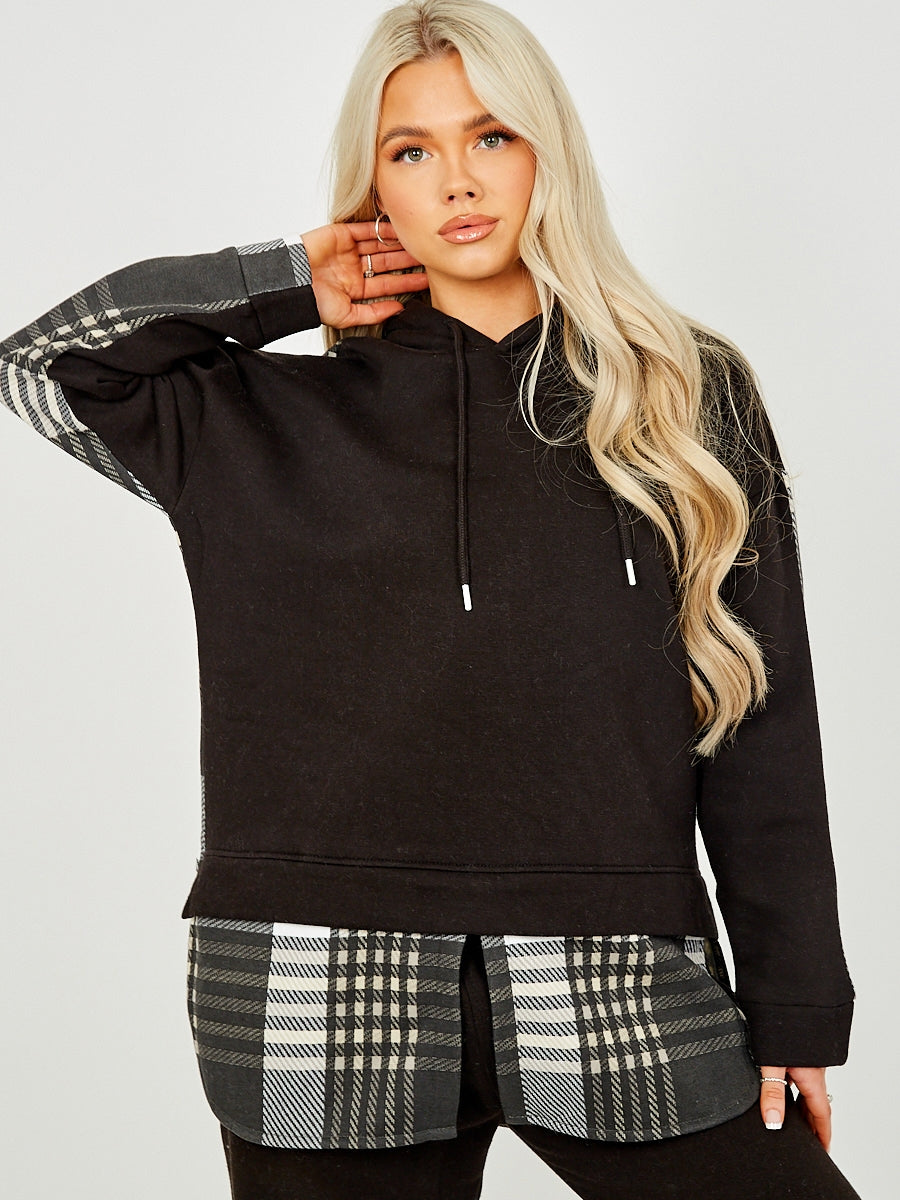 Check Detail Fleece Co-ord