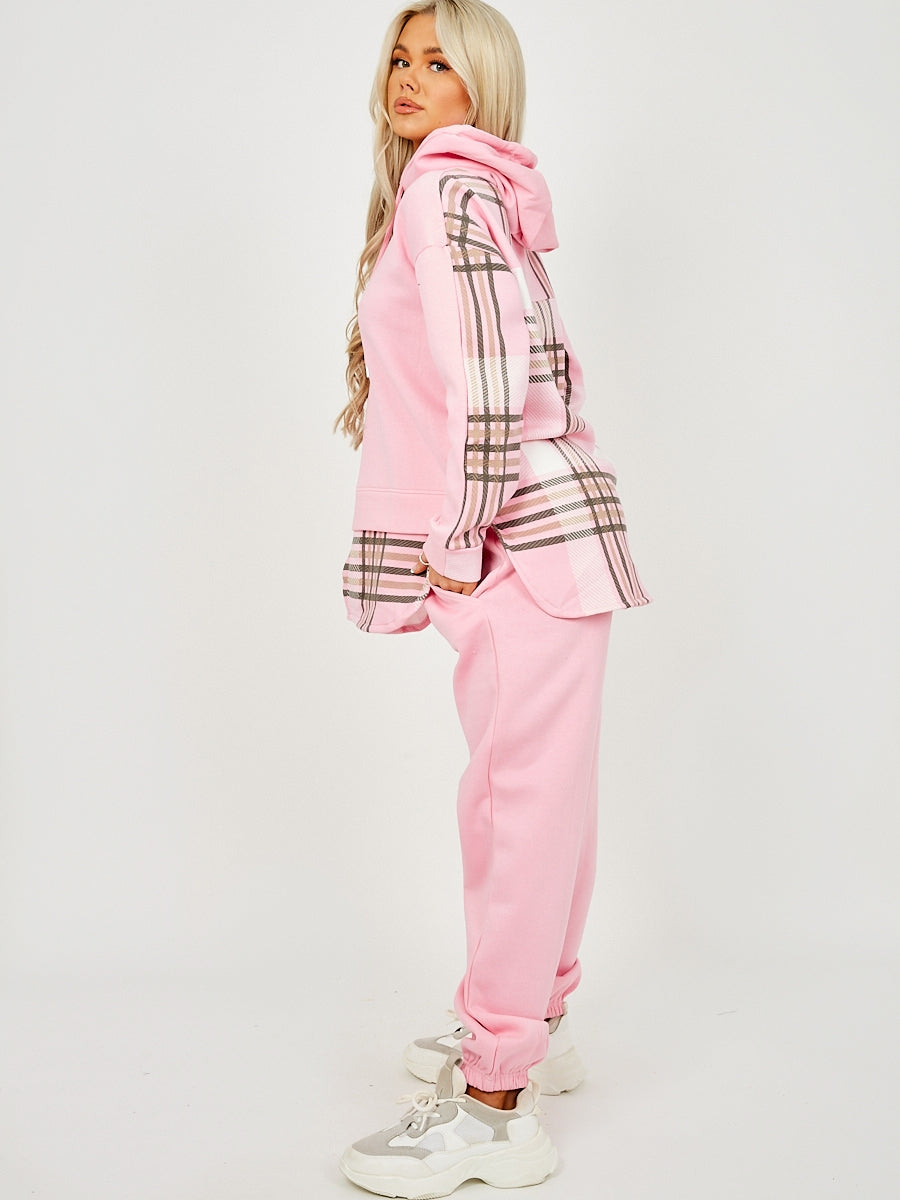 Check Detail Fleece Co-ord
