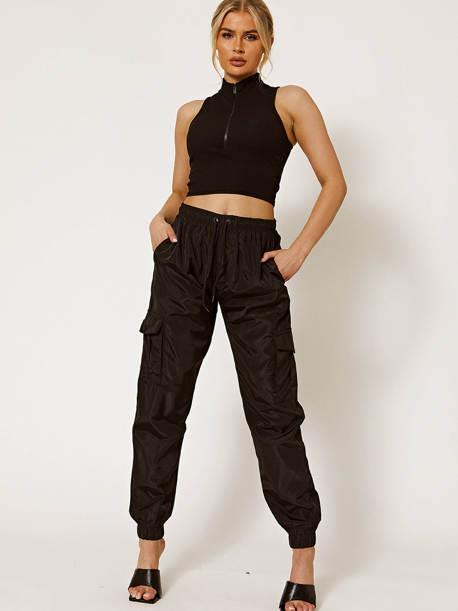 Lightweight Shell Cargo Joggers