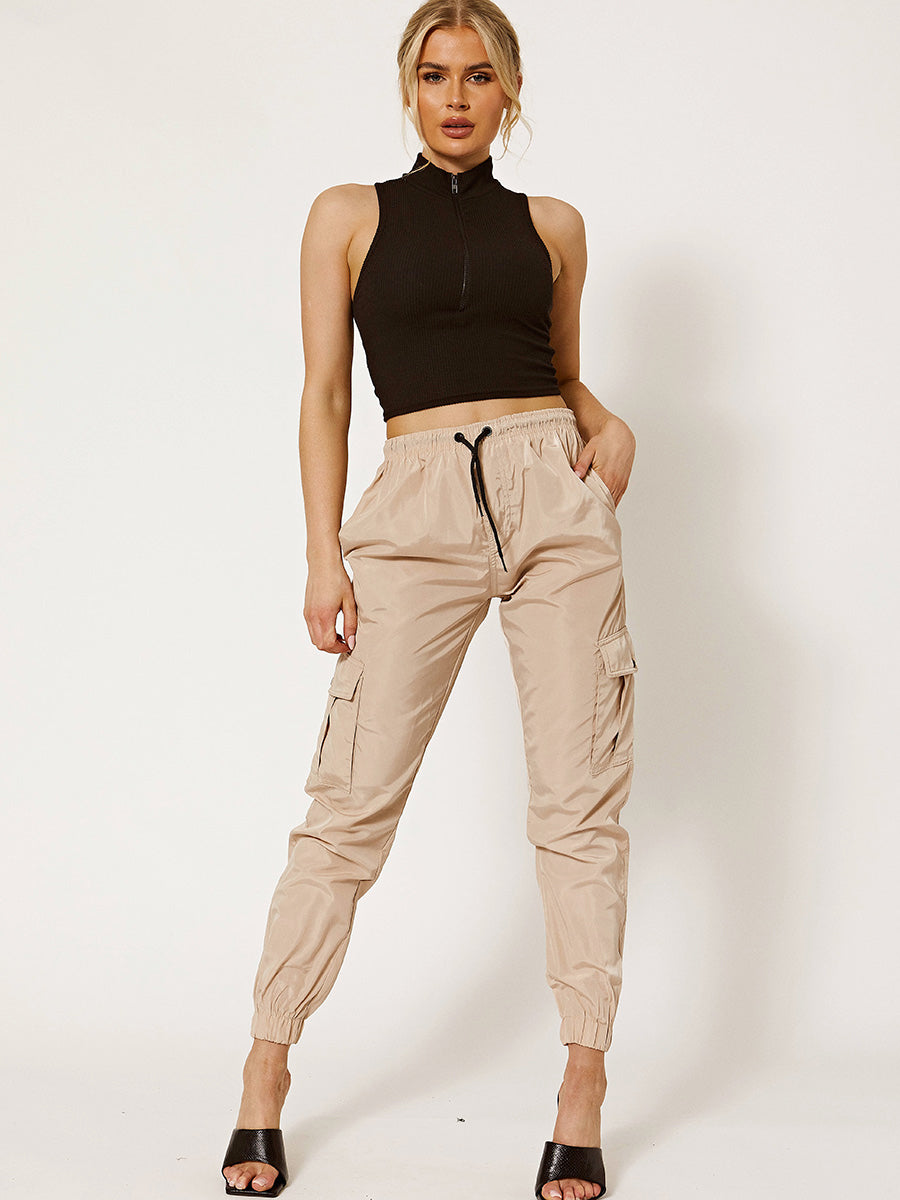 Lightweight Shell Cargo Joggers