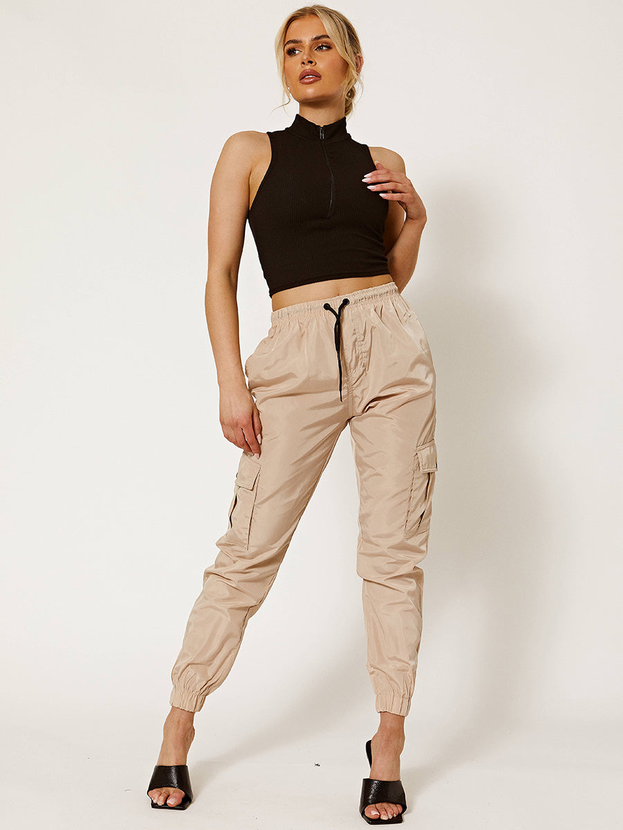 Lightweight Shell Cargo Joggers