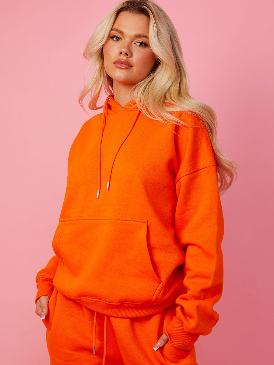 Oversized Hoodie & Jogger Fleeced Co-ord