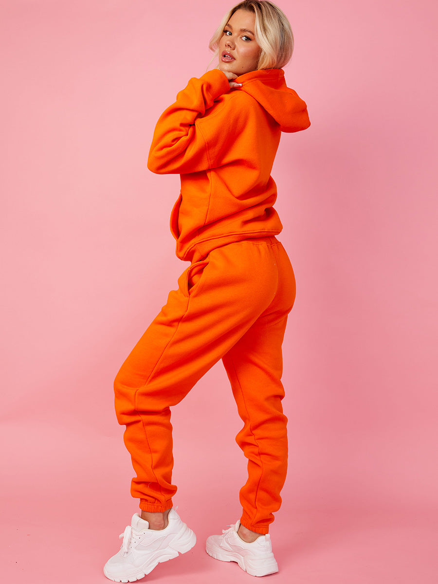 Oversized Hoodie & Jogger Fleeced Co-ord