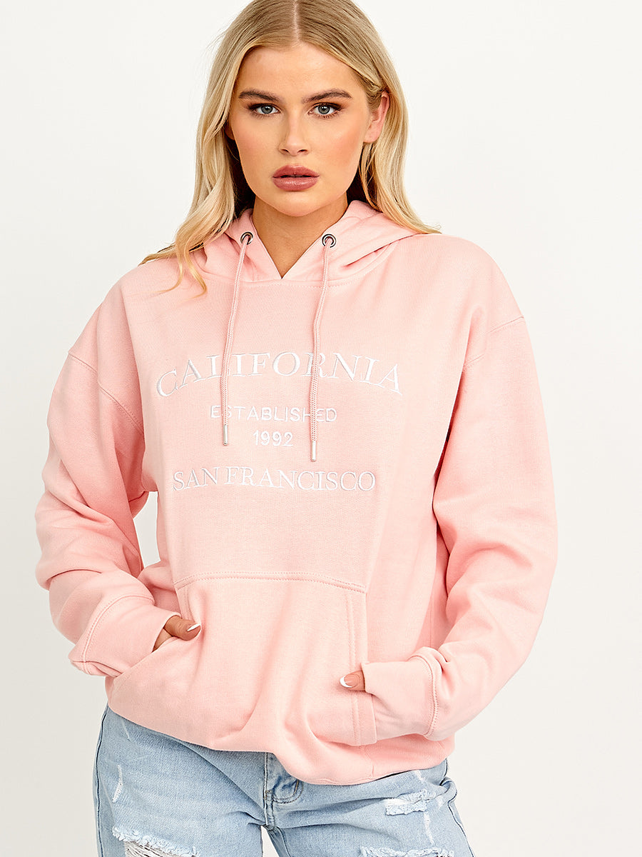 Embroidered California Hoodie