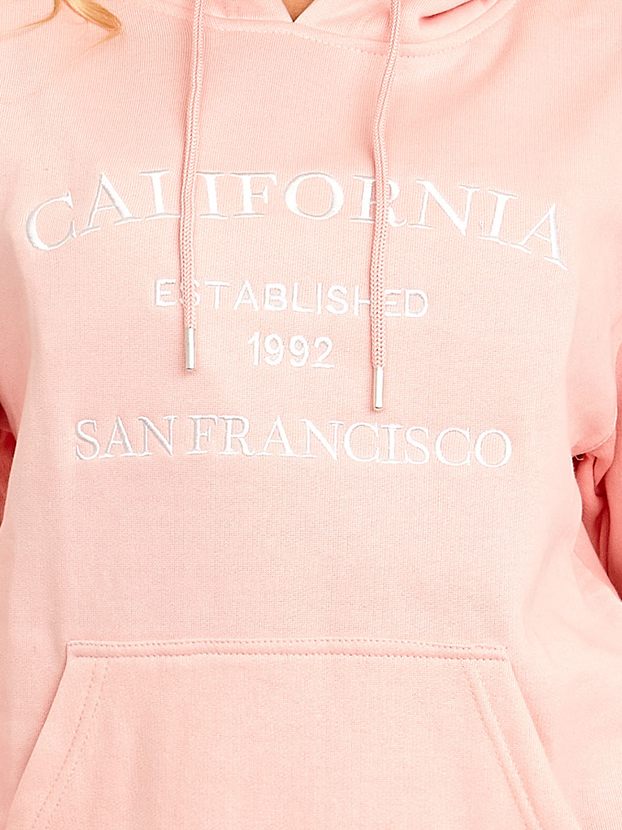 Embroidered California Hoodie