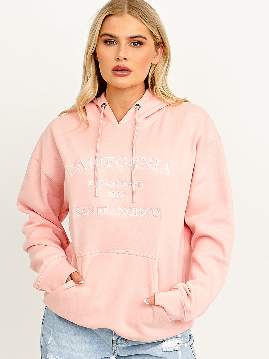 Embroidered California Hoodie