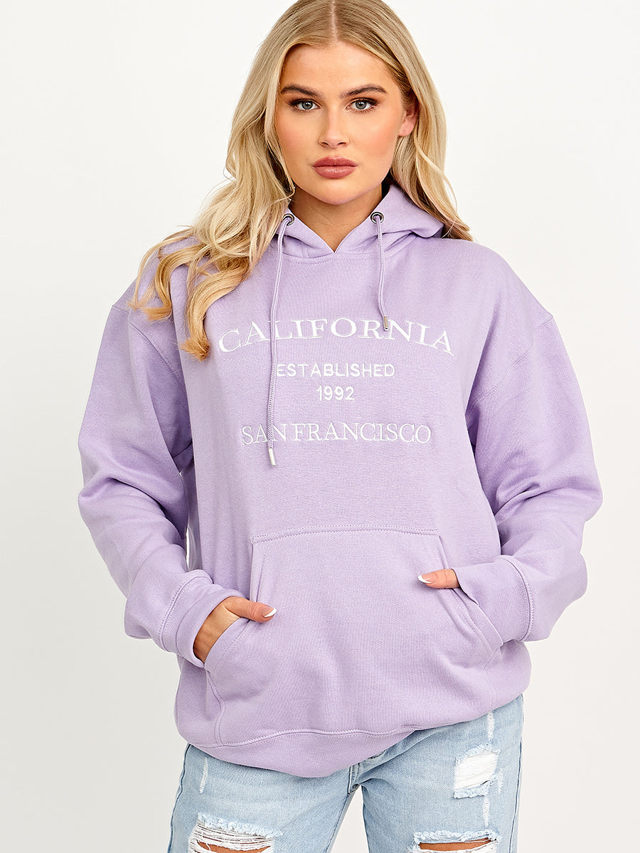 Embroidered California Hoodie