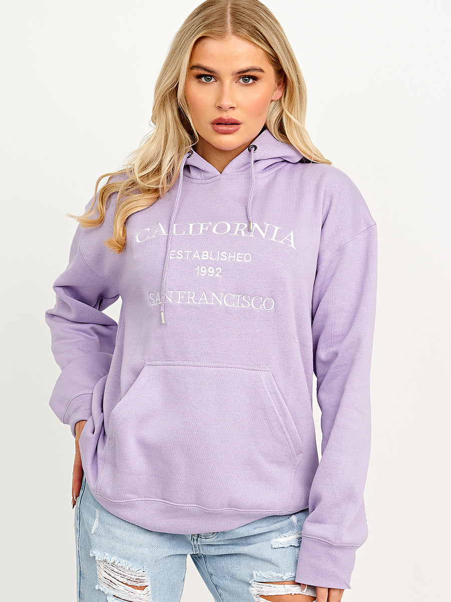 Embroidered California Hoodie