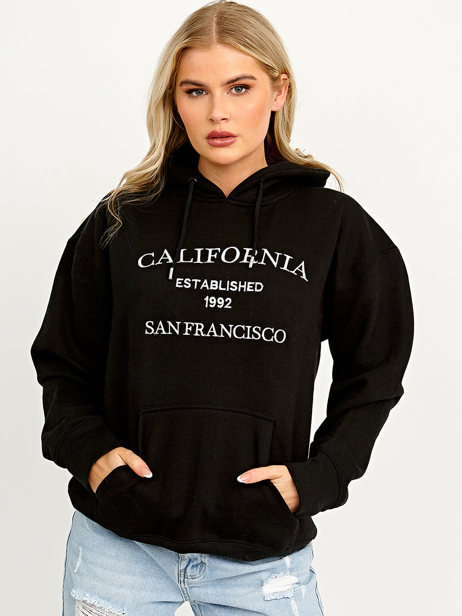 Embroidered California Hoodie