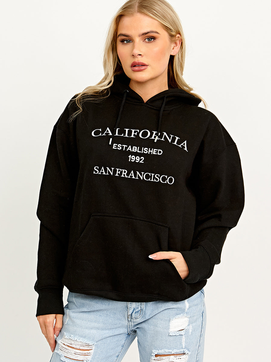 Embroidered California Hoodie