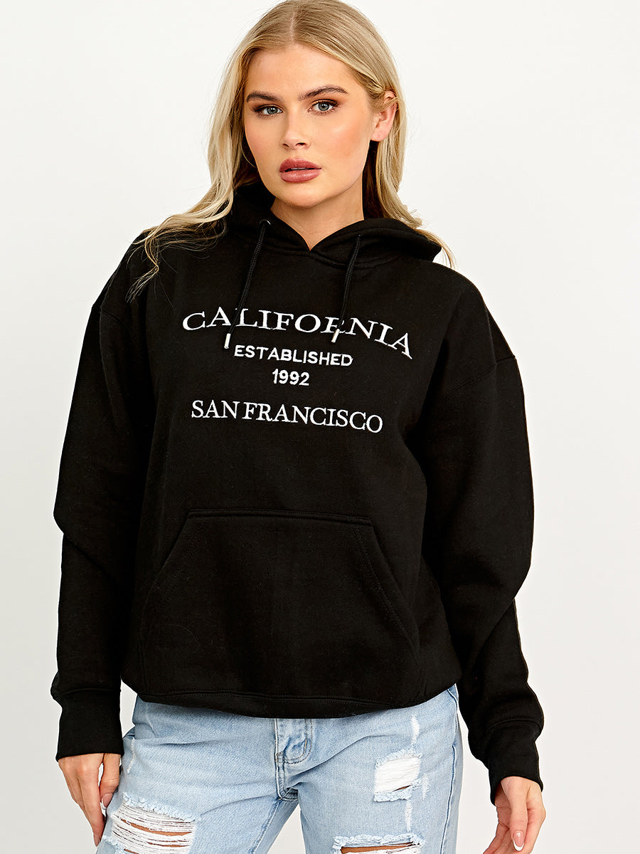 Embroidered California Hoodie