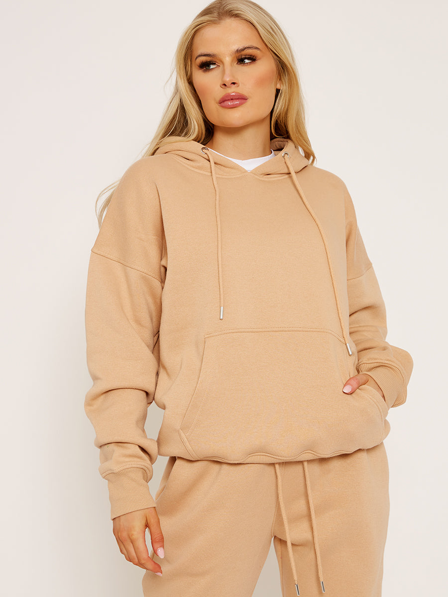 Oversized Hoodie & Jogger Fleeced Co-ord
