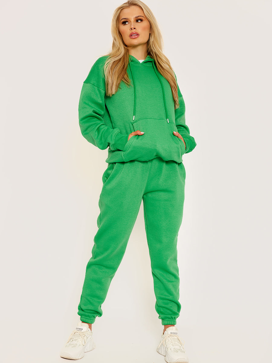 Oversized Hoodie & Jogger Fleeced Co-ord