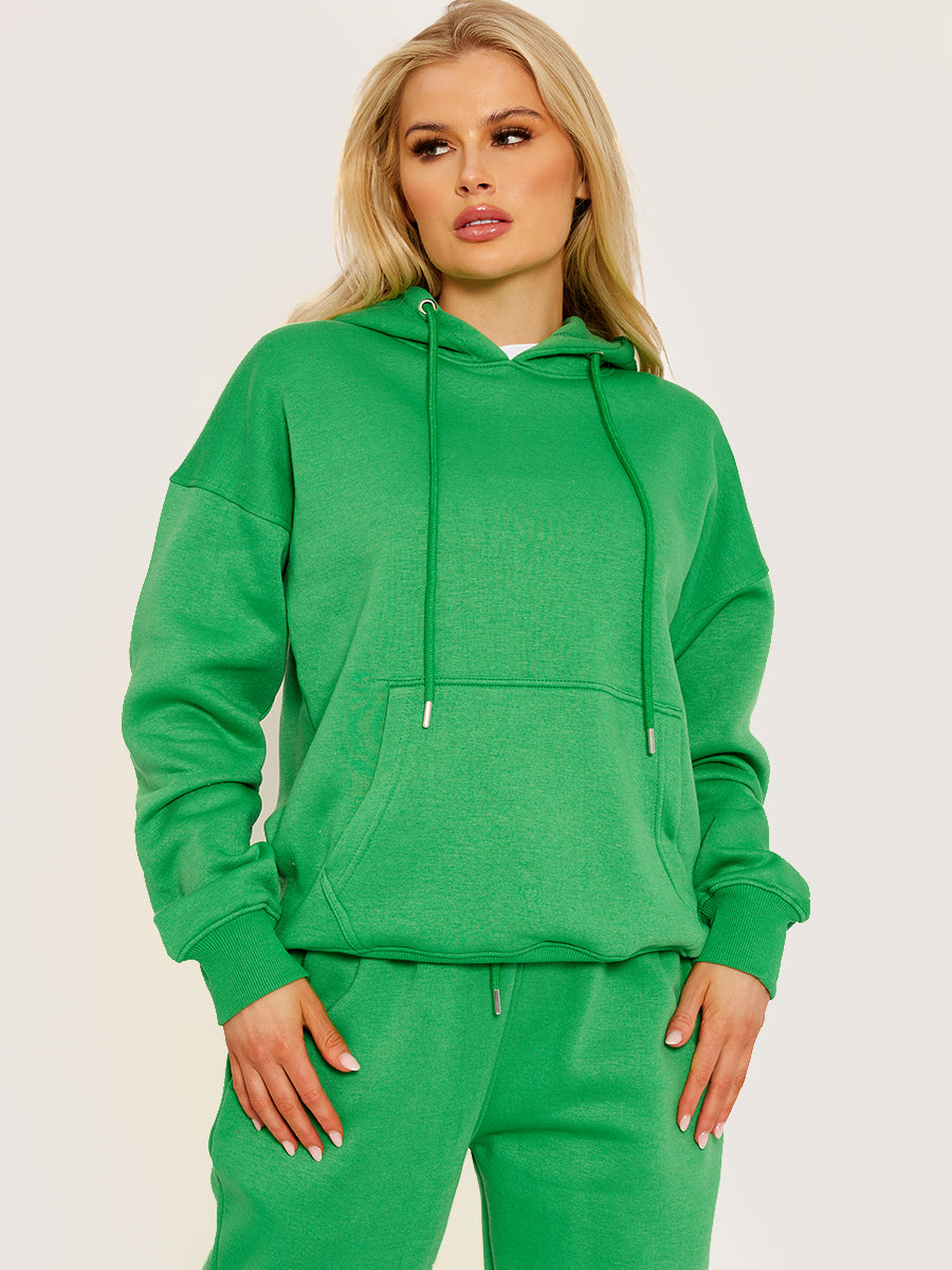 Oversized Hoodie & Jogger Fleeced Co-ord