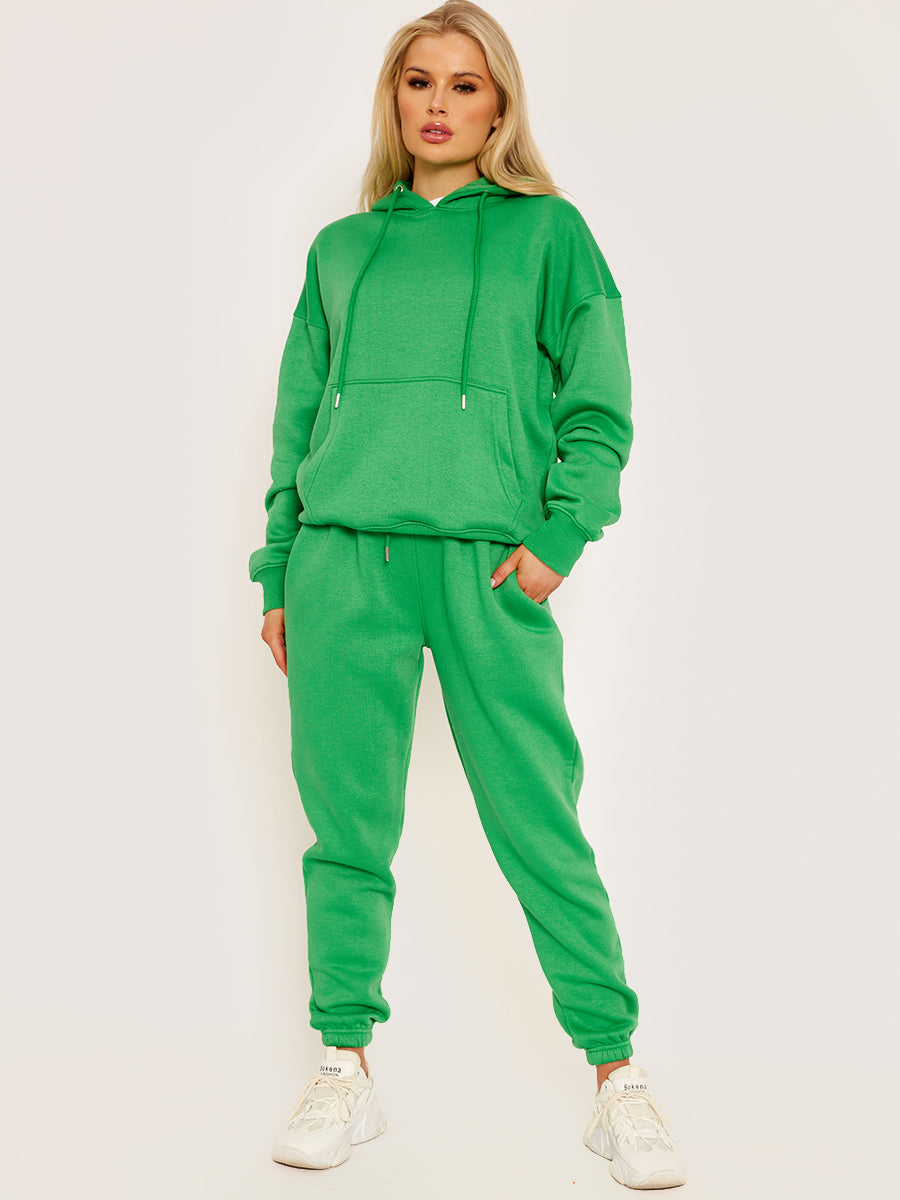 Oversized Hoodie & Jogger Fleeced Co-ord