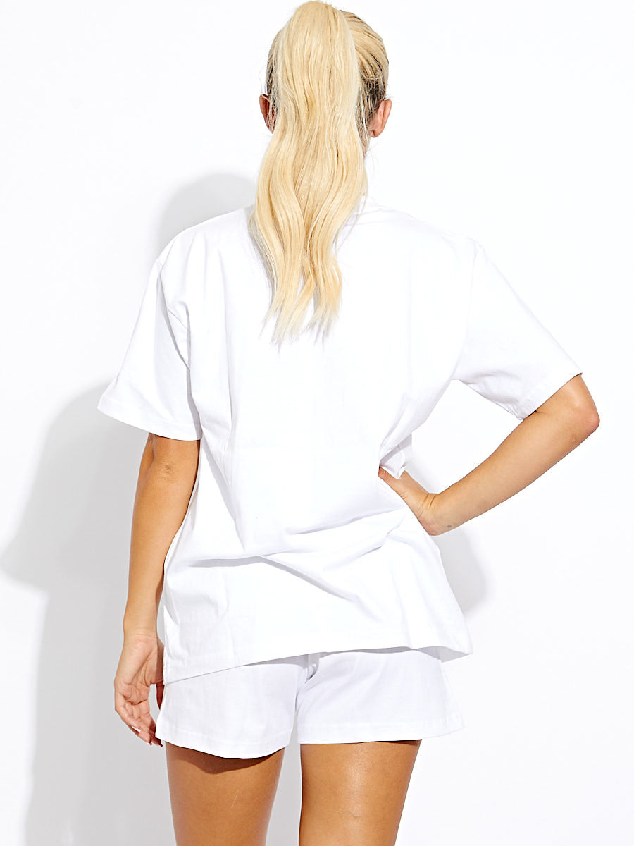LOVE Oversized T-Shirt & Shorts Co-ord
