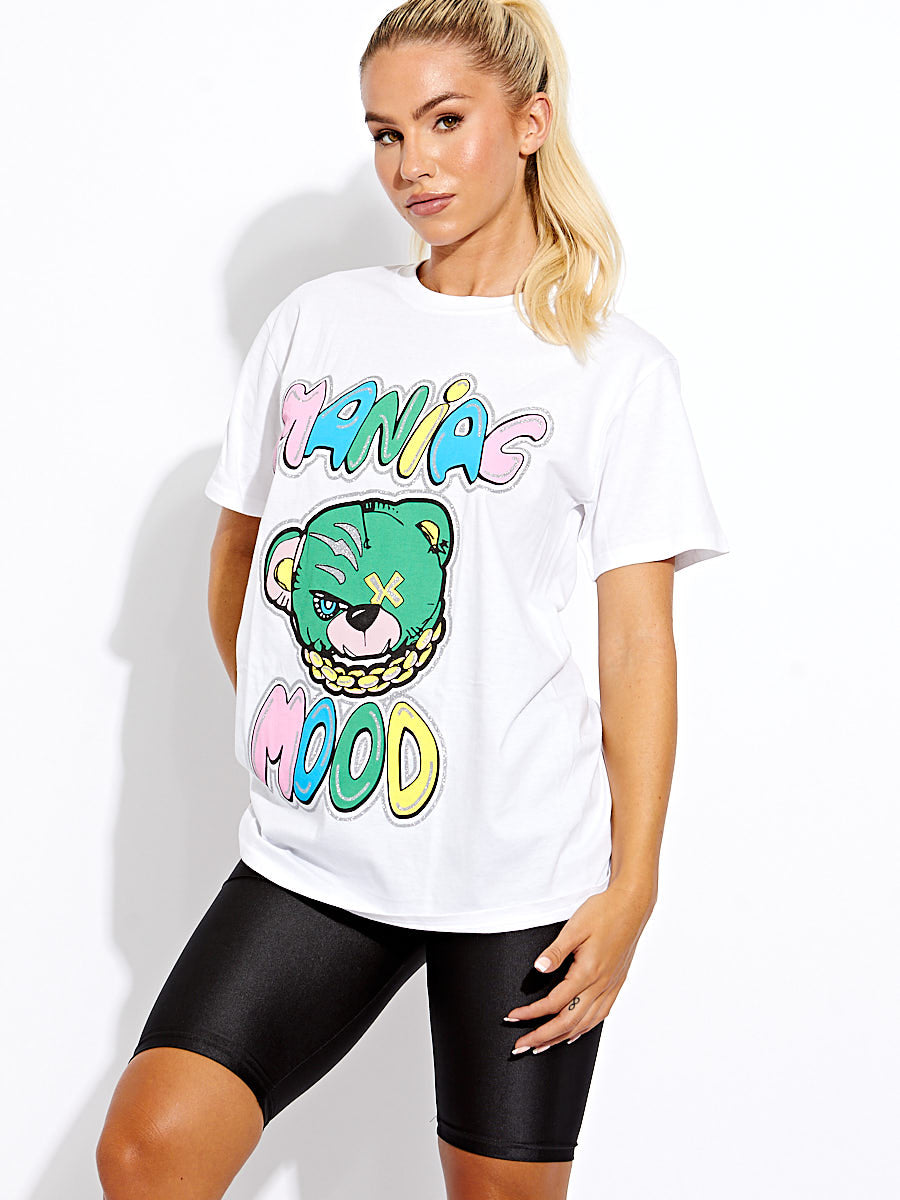 Maniac Mood Graphic T-Shirt