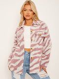 Zebra Print Jacket Shacket