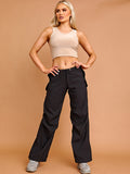 Balloon Cargo Trousers With Toggle Detail