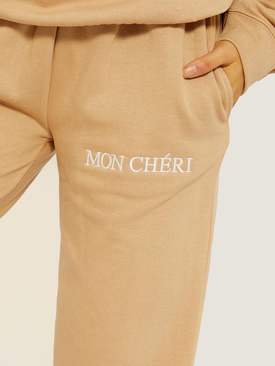 Embroidered Mon Cheri Fleece Co-ord