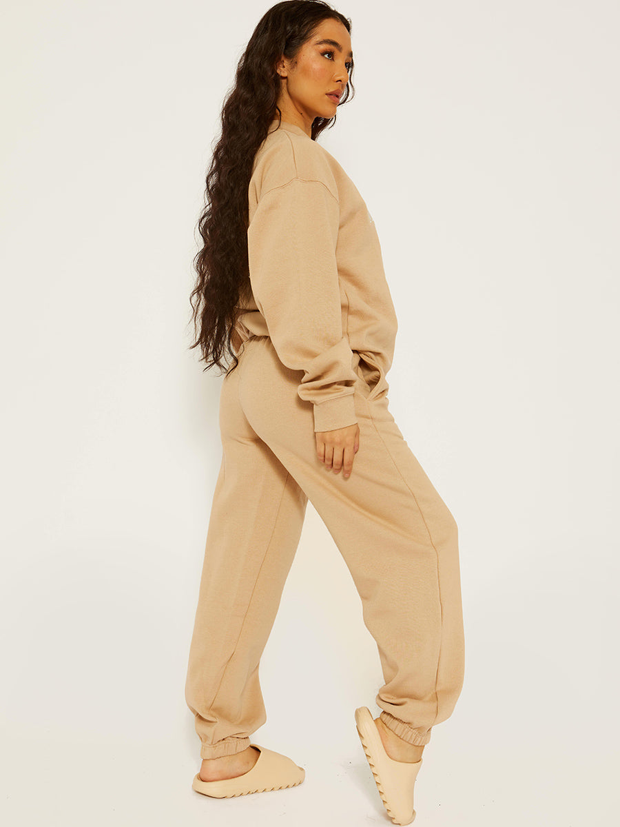 Embroidered Mon Cheri Fleece Co-ord