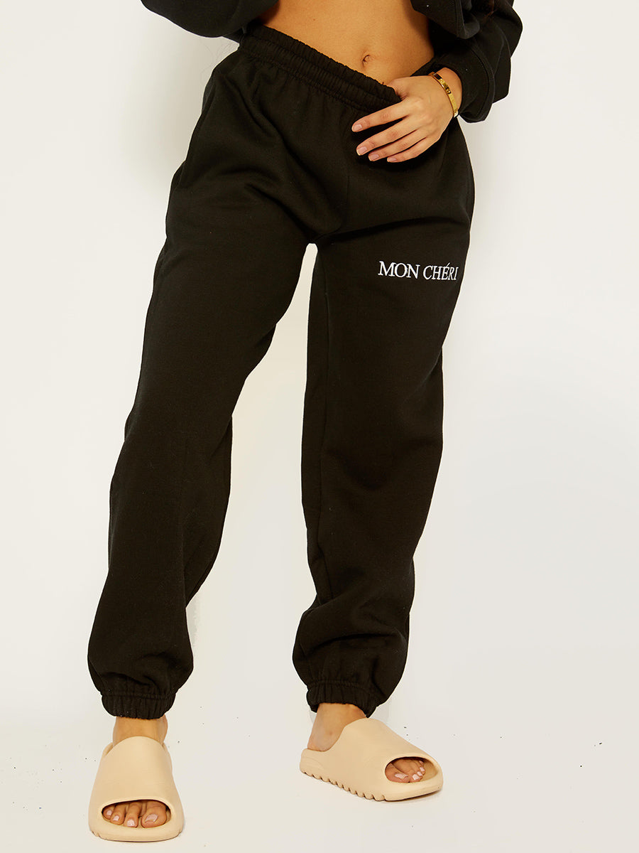 Embroidered Mon Cheri Fleece Co-ord