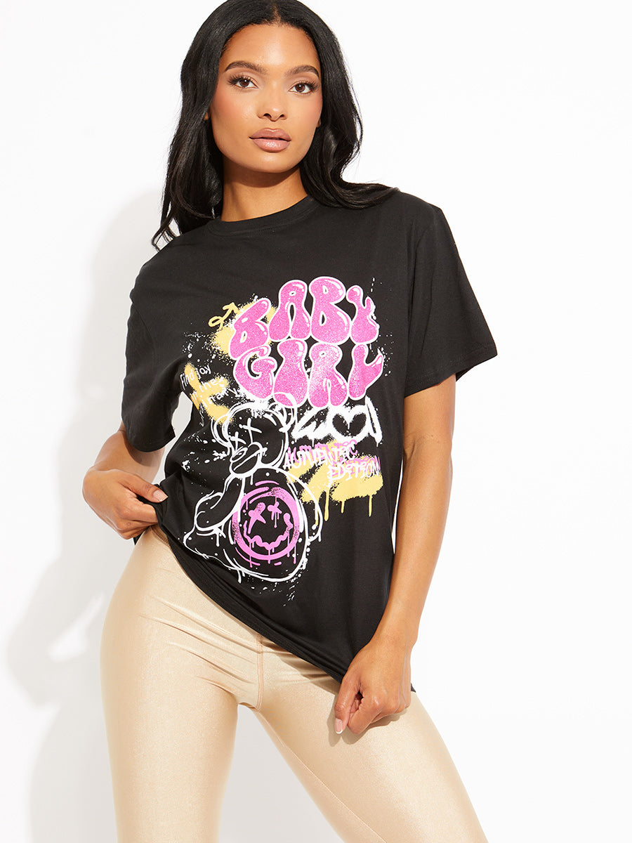 Baby Girl Authentic Graphic T-Shirt