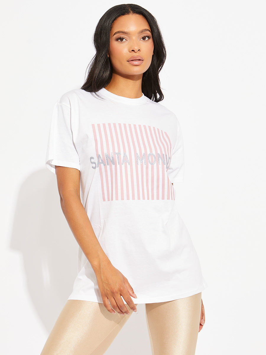 Santa Monica Printed T-Shirt