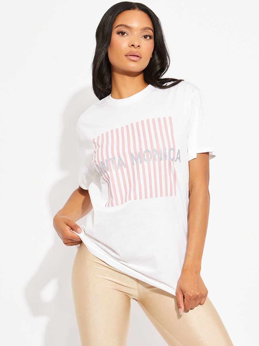 Santa Monica Printed T-Shirt
